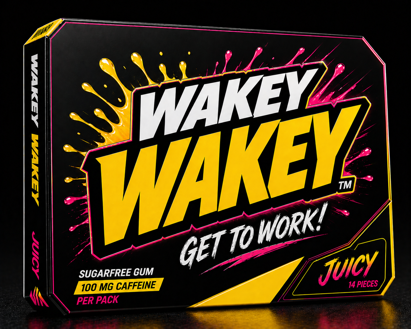 Wakey Wakey Juicy gum pack