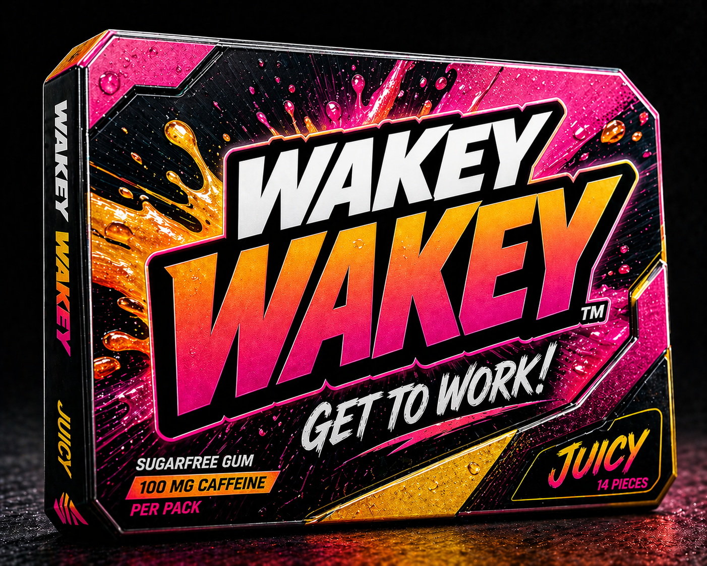 Wakey Wakey Juicy gum pack