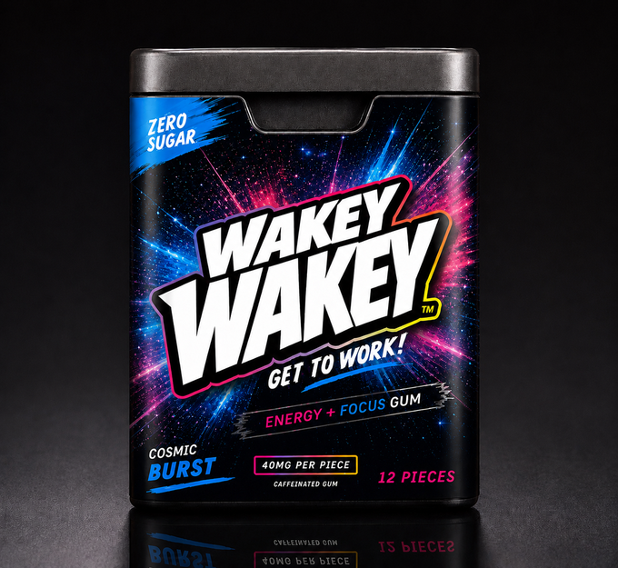 Wakey Wakey Cosmic Burst tin