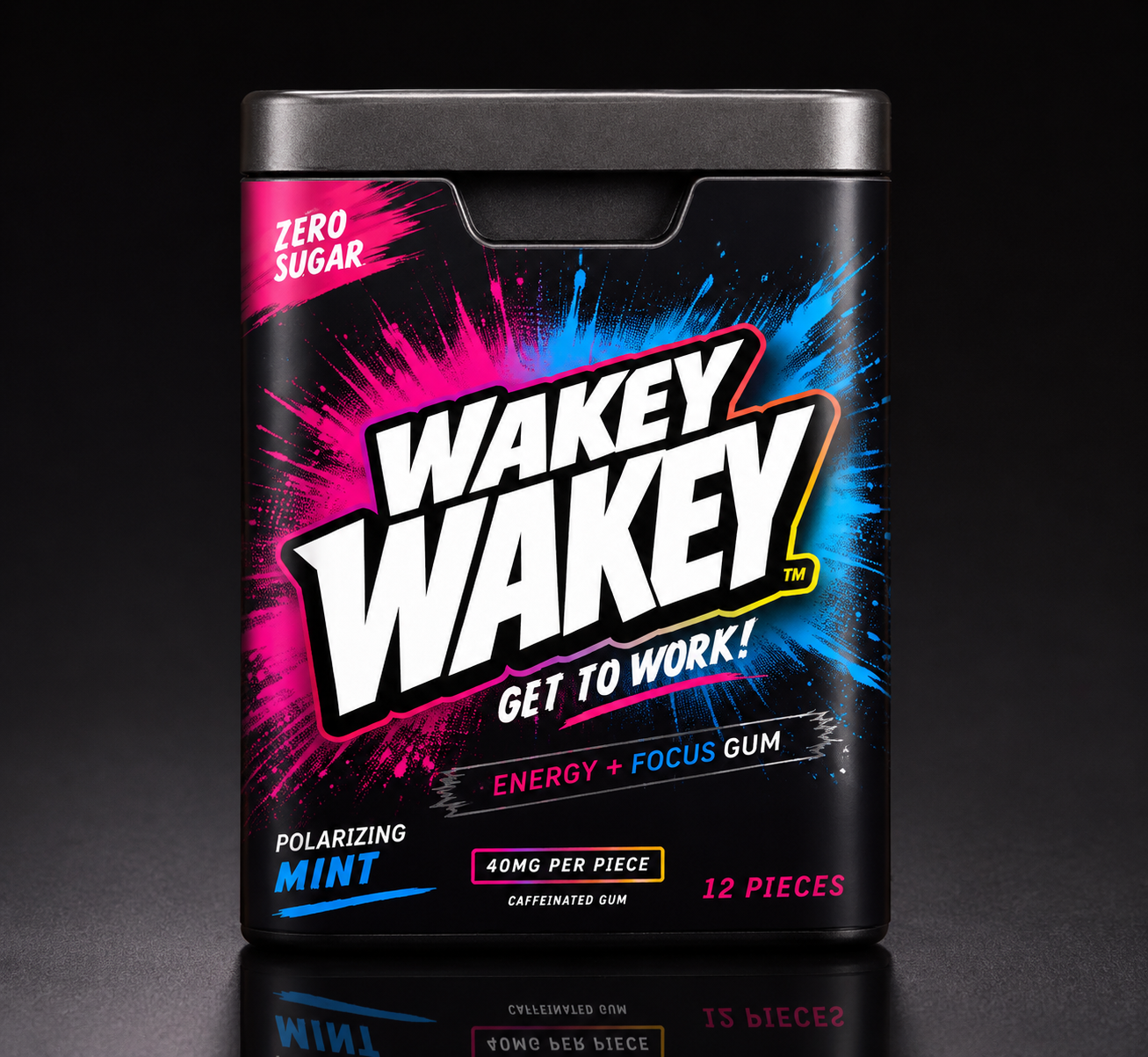 Wakey Wakey Polarizing Mint tin